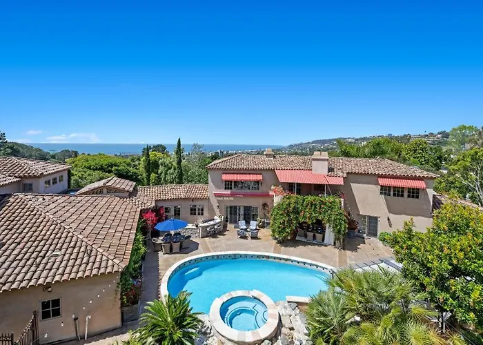 Grand Mediterranean Villa In La Jolla Hillside